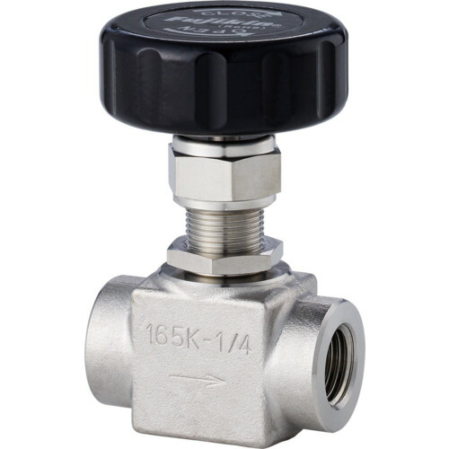 フジキン(Fujikin) SUS鋼製ニードルバルブ 16.2MPaPUH-116 【品番:PUH-116A-SH】