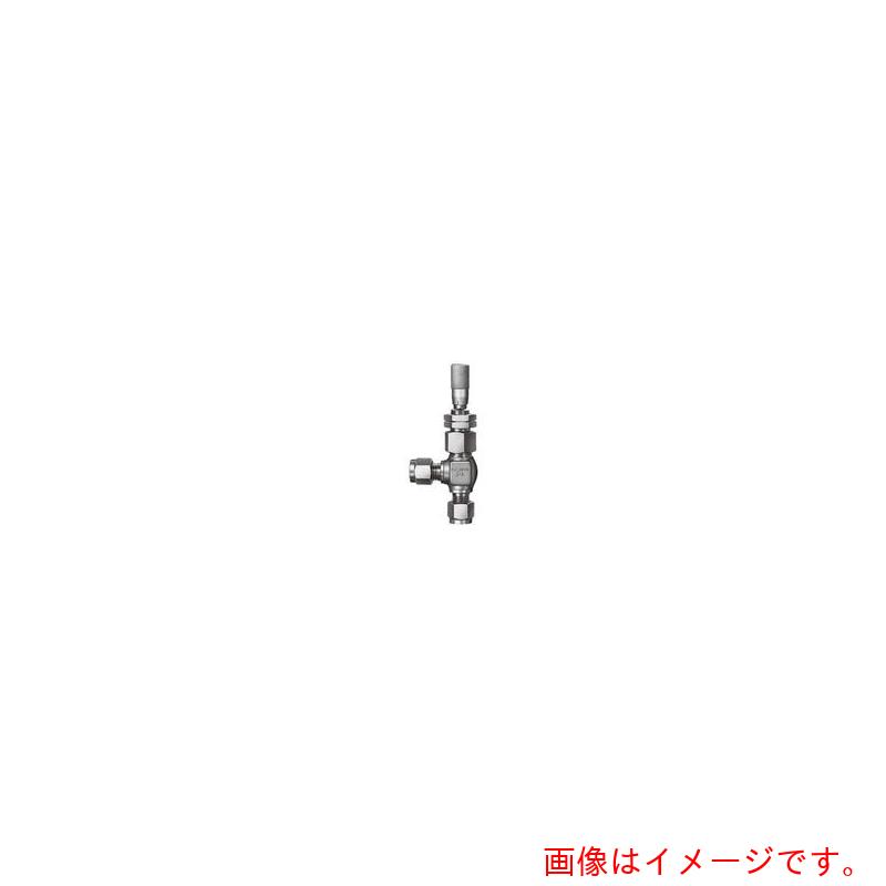 フジキン（Fujikin）　ＳＵＳ鋼製ニードルバルブ超微量調整ＣＶ値０．０３３．９２ＭＰａＵＮ－０４Ｍ－Ｌ　【品番：UN-04M-6.35-L-R-V】