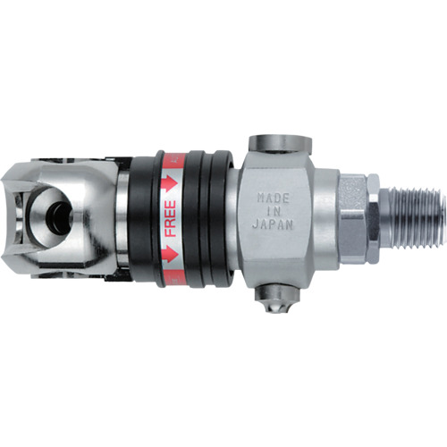 フジマック マッハ 高圧用スウィングダスターソケット Ｒ１／４左螺旋釘 【10個】 【品番：22HPALB】