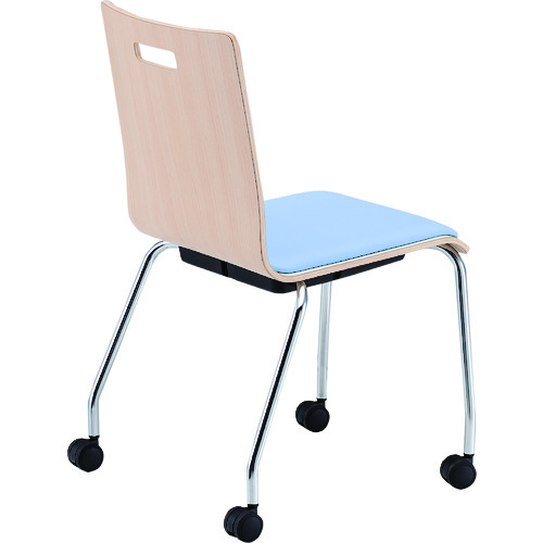 【別途送料あり】藤沢工業　ＴＯＫＩＯ　リフレッシュチェア　ＰＭ－Ｋ６０ＭＰＬ－ＮＡ　ライトブルー（レザー）　【品番：PM-K60MPL-NA-LBL】