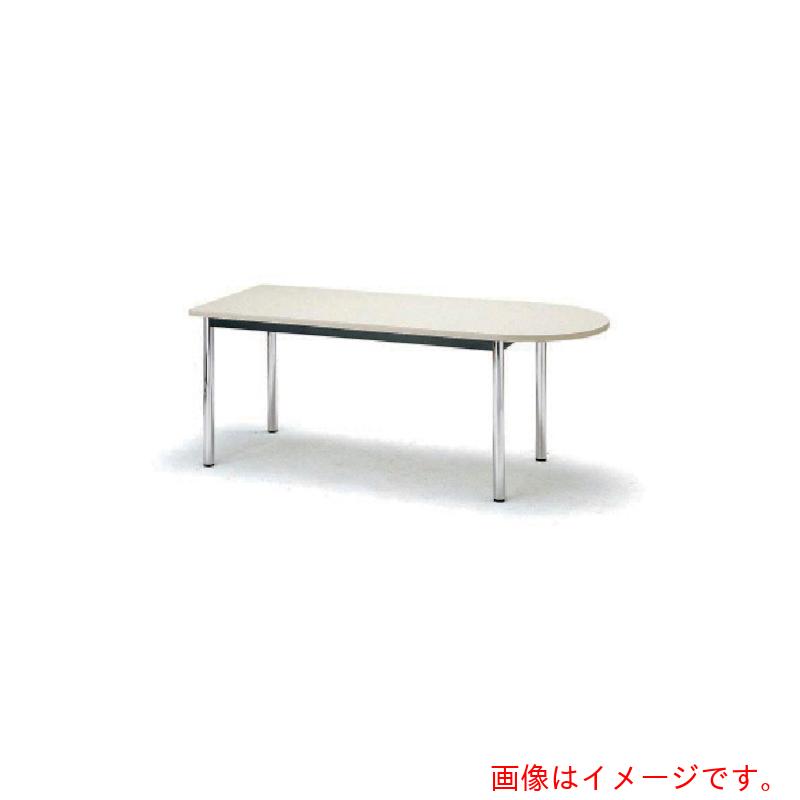 【別途送料あり】藤沢工業 TOKIO ミーティングテーブル 半楕円形 1800×1200mm ニューグレー ネオグレー 【品番:TC-1812U】|住設プロ 店