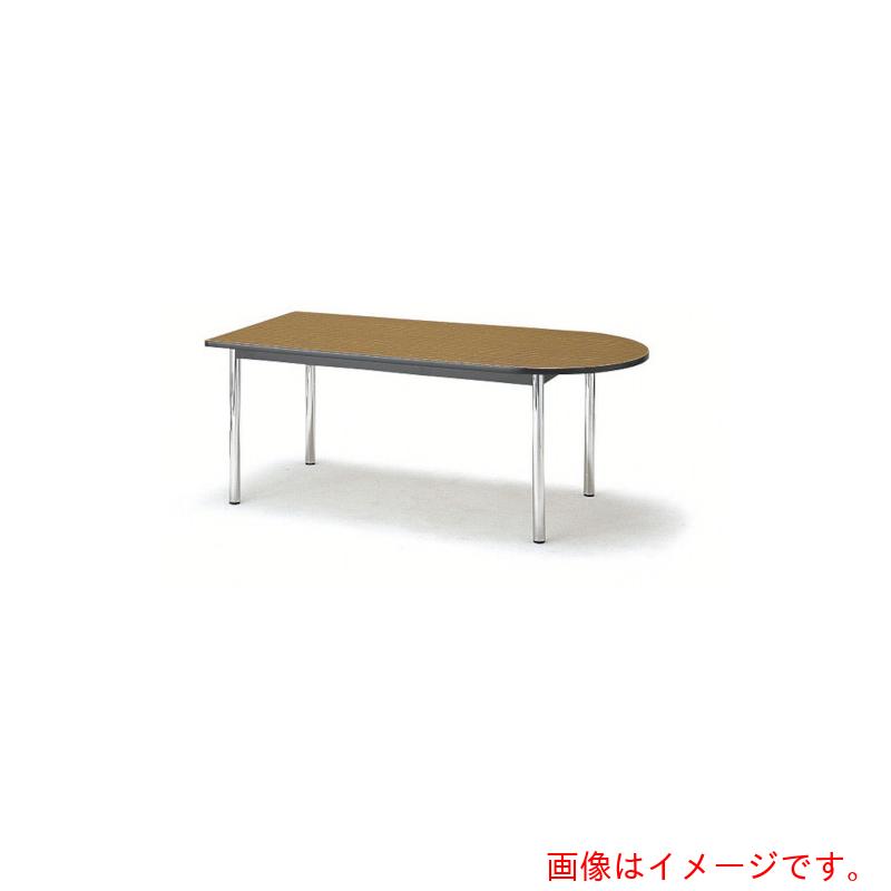 【別途送料あり】藤沢工業 TOKIO ミーティングテーブル 半楕円型 1800X1200 ホワイト 【品番:TC-1812U WH】|住設プロ 店