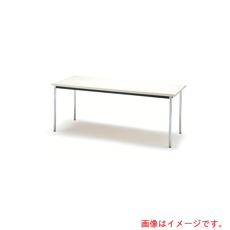 【別途送料あり】藤沢工業　ＴＯＫＩＯ　ミーティングテーブル　角脚　１２００×７５０ｍｍ　ニューグレー　ネオグレー　【品番：TD-1275K】