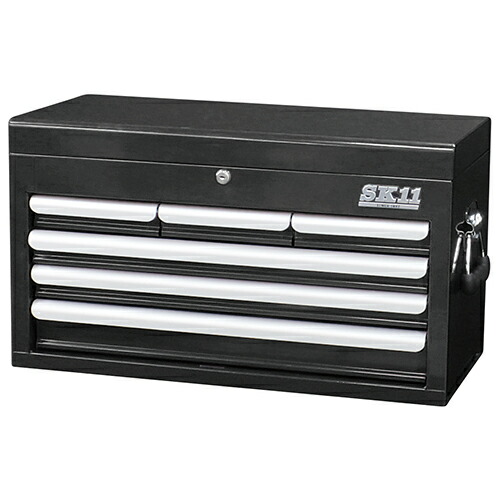 藤原産業　SK11　チェスト（4段6引出し）　SRC-4060BK　【品番：4977292299596】｜住設プロ　店