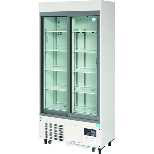 【別途貨物輸送あり】フクシマ小峡谷花の冠（GALILEI） 薬用冷蔵陳列棚 【品番：FMS-300GH】