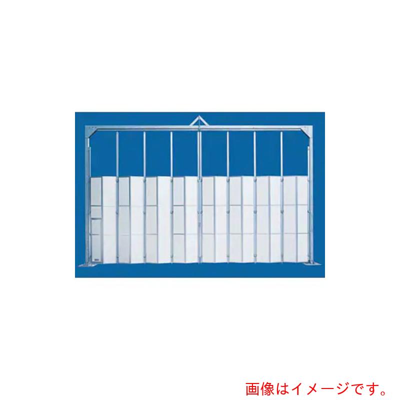 【別途送料あり】ゲート工業 門型パネルゲート 高さ4.5mX間口7.2m 全面パネル 【品番:KG4-3P1-72】