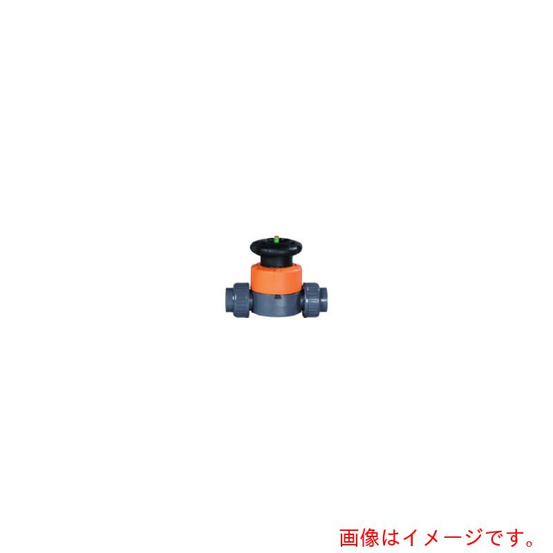 ジョージフィッシャー（Georg Fischer） 手動ダイヤフラムバルブ ＰＶＣ／ＥＰＤＭ Ｓ式 ２０Ａ 【品番：161514813】