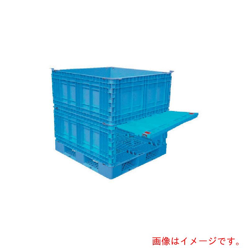 【別途貨物輸送あり】岐阜プラスチック工業 ＲＩＳＵ 脂製 ３７８５２７ 調色板ボックス席ＢＪ－Ｓ・１２１１ｘ１１５２段下一面ダンプ車１１青碧 【品番：BJ-S1211X115-DSD11】