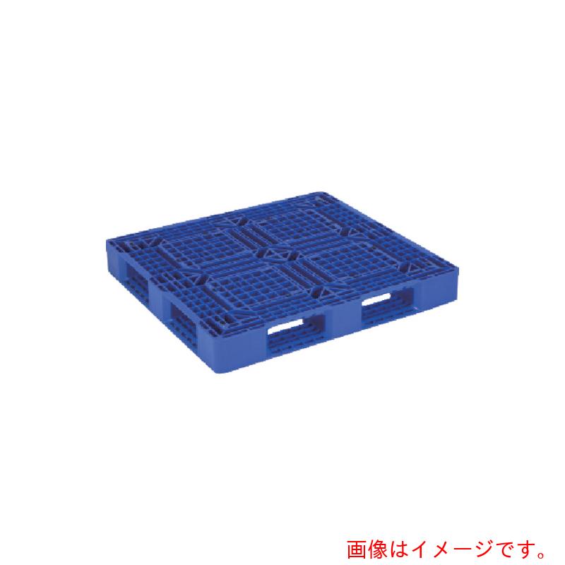 【別途貨物輸送あり】岐阜プラスチック工業 ＲＩＳＵ 再利用調色板 ５４５０３５ ＪＬ－Ｄ４・１２１１片面四方差し平置き制限事項 うす暗い青色 【品番：JL-D4.1211】
