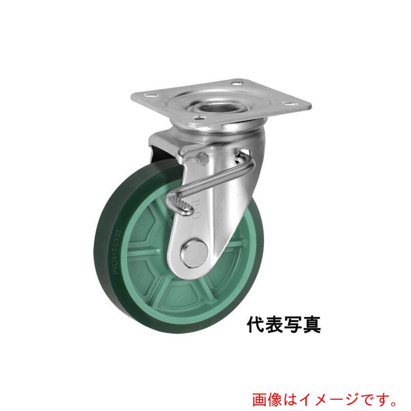 岐阜産研実業 ウカイ（UKAI） 中掛け目用キャスター ストッパー付回転させる（自在）金具 ＪＢ手合い ウレタン予防医学 拷問台径２００粍 【品番：PNUAJB-200】