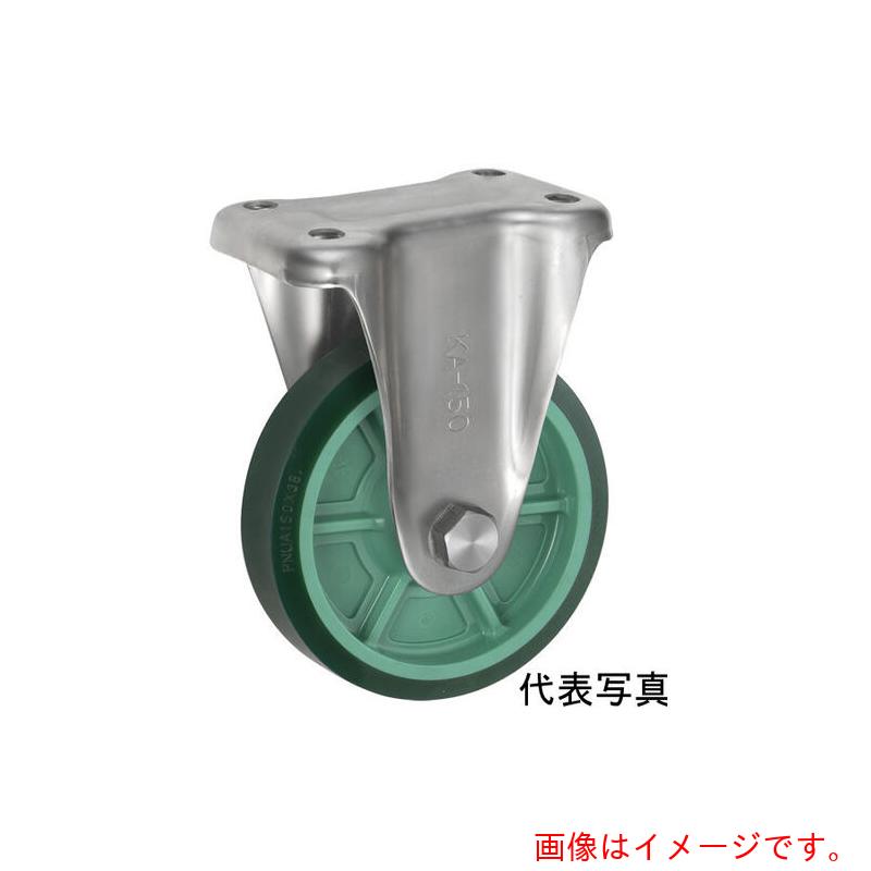 岐阜産研実業 ウカイ（UKAI） ステンレス鋼製キャスター 据えつける金具 ＫＡ手合い ウレタン予防医学 拷問台径２００粍 【品番：PNUAKA-200】