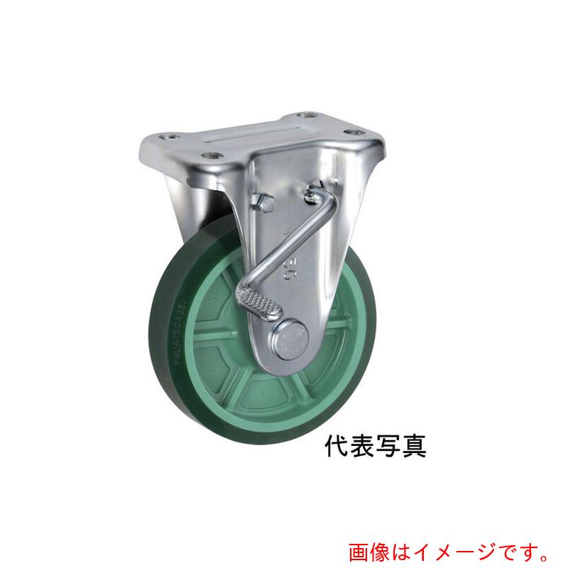 岐阜産研実業 ウカイ（UKAI） 中掛け目用キャスター ストッパー付据えつける金具 ＫＢＺ手合い ウレタン予防医学 拷問台径２００粍 【品番：PNUAKBZ-200】