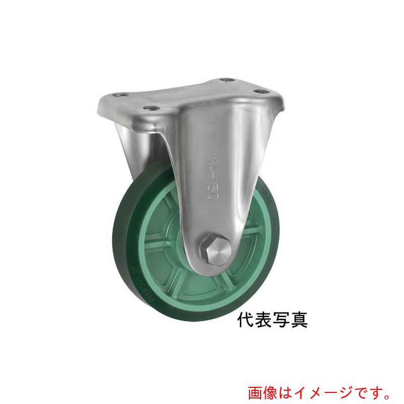 岐阜産研実業 ウカイ（UKAI） ステンレス鋼製キャスター 据えつける金具 ＫＡ手合い ウレタン予防医学 拷問台径１３０粍 【品番：PNUDKA-130】