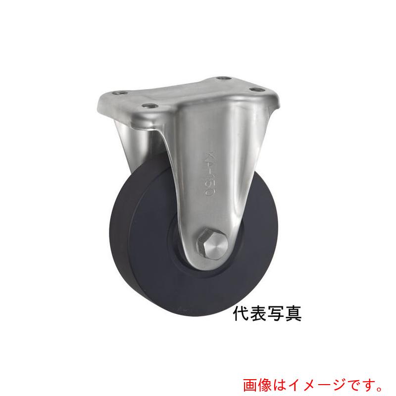 岐阜産研加工 ウカイ（UKAI） ステンレス鋼製キャスター 固着させる金具 ＫＡ印字機 ＭＣナイロン 拷問台径１００粍 【品番：UWAKA-100】