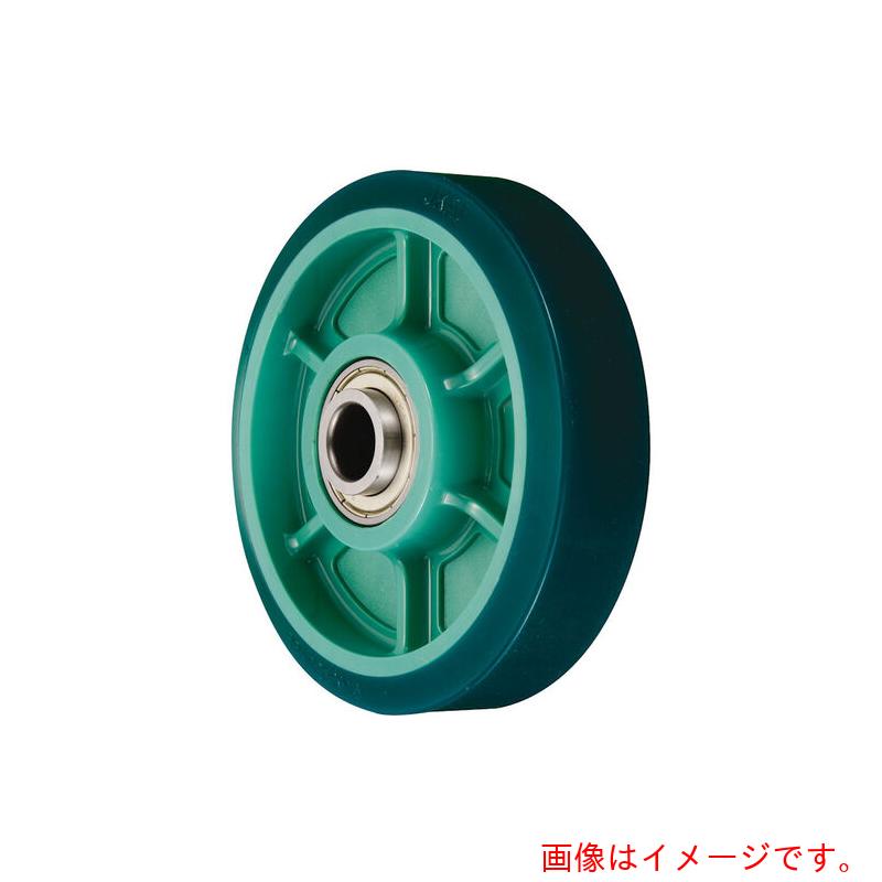 岐阜産研工業　ウカイ（UKAI）　中荷重用樹脂製ウレタンゴム車輪　車輪径２００ｍｍ　【品番：PNU-200】