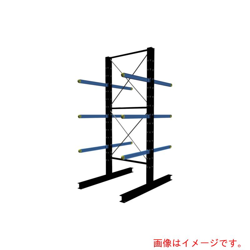 【別途送料あり】ゴーリキ（GORIKI）　バーラック　長尺ラック　ピッカー７５０（重量用）　両側基本　Ｈ４０００×間口１０００×奥行１３５０ｍｍ　【品番：BT75-K401012-4R】