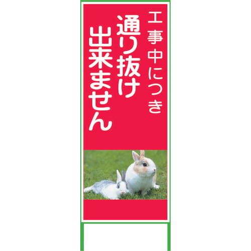 【別途送料あり】グリーンクロス カラーイラストSL 通り抜け 1400×550 CSL9 【品番:1102075201】