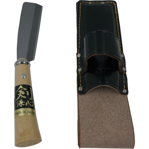 グリーンクロス　剣謙心ミニナタ　皮ケース付　Ｎ－１　１１０ｍｍ　１９１５０００４　【品番：6300023963】