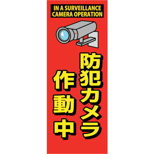 【別途送料あり】グリーンクロス　防犯カメラ看板　ＳＥＣ－０７　【品番：6300024166】