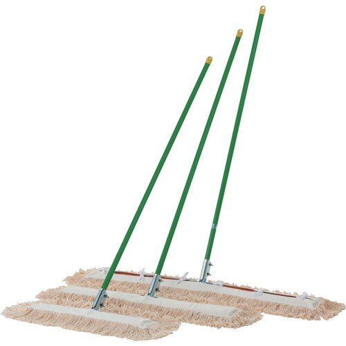 【別途送料あり】グリーンクロス　体育館モップ　白　幅１２０ｃｍ　【品番：6300029426】｜住設プロ　店