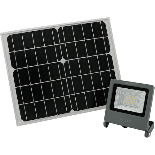グリーンクロス　ソーラーＬＥＤ　１５Ｗ　電池交換可　ライト増設　分岐可能　ＴＹＨ－１５ＷＴ　【品番：6300031489】