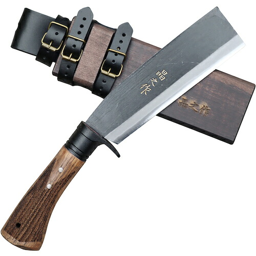 グリーンクロス　登山鉈・黒両刃　黒ツバ輪　【品番：6300045058】