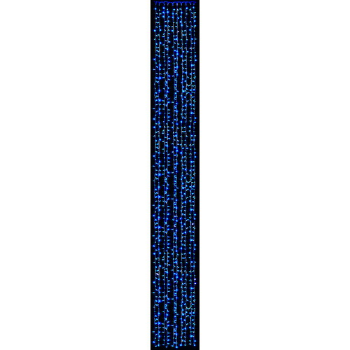 グリーンクロス LEDカーテンライト2C 800球 ブルー 【品番:6300045136】|住設プロ 店