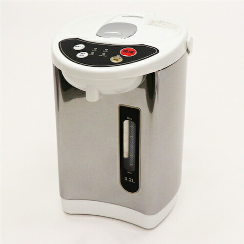 グリーンクロス 灯かり給湯ポット３．２Ｌ 【品番：6300045513】