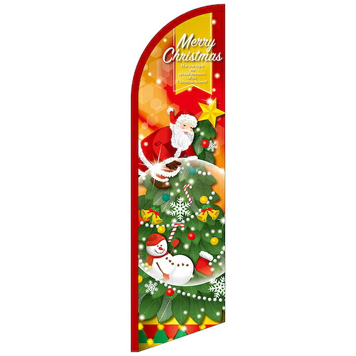 グリーンクロス　のぼり　セイルバナー大　ＭｅｒｒｙＣｈｒｉｓｔｍａｓ　スノードーム　Ｎｏ．２５８３９　Ｗ９００×Ｈ３３２０　【品番：6300048466】 14,739円