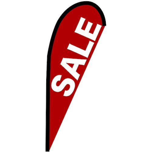 グリーンクロス　のぼり　Ｐバナー小　ＳＡＬＥ　赤　Ｎｏ．６７２２８　Ｗ６７０×Ｈ１６５０　【品番：6300048632】