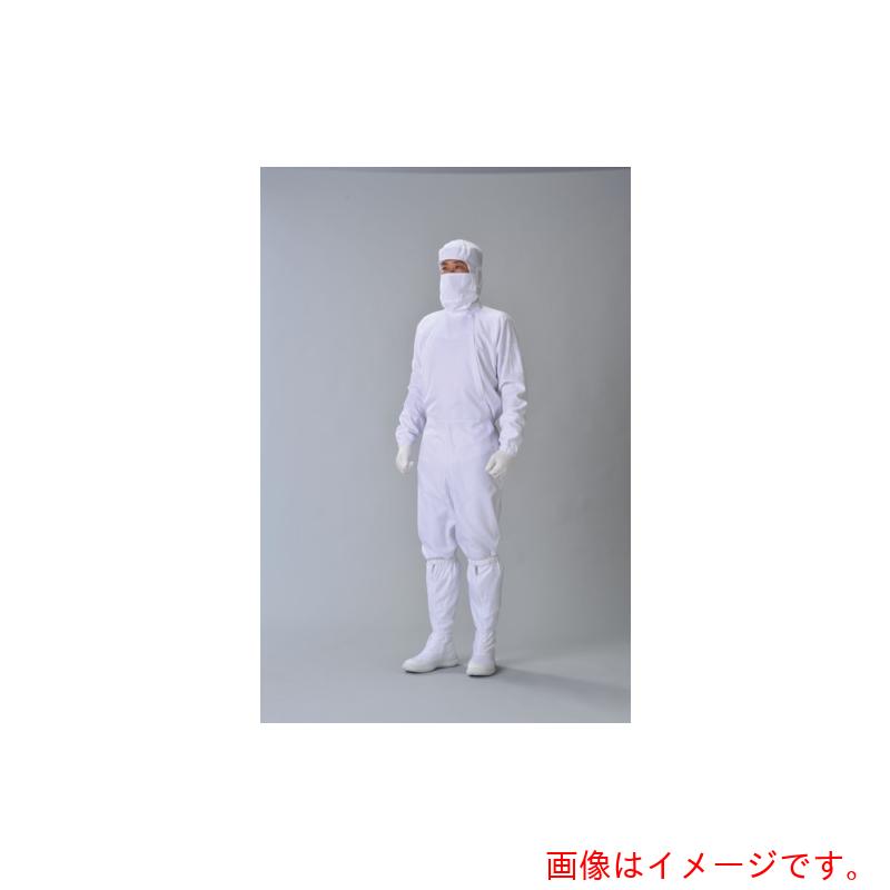 【別途送料あり】ガードナー　ＡＤＣＬＥＡＮ　クリーンスーツ　ＣＨ１１０１－１　ラグラン型続き服　男女兼用　ホワイト　Ｌ　【品番：CH11011L】