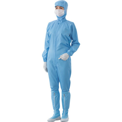 【別途送料あり】ガードナー　ＡＤＣＬＥＡＮ　コンポジット続服　男女兼用　ブルー　Ｍ　【品番：CP1050-2-M】