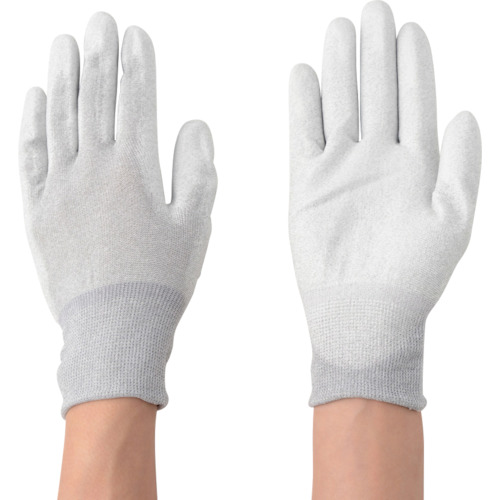 【別途送料あり】ガードナー　ＡＤＣＬＥＡＮ　制電パームコーティング手袋　Ｌ　（１０双入）　【品番：G5157-L】