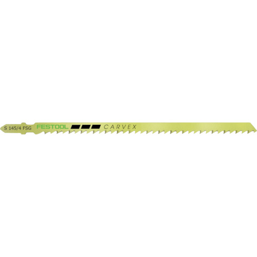 【別途貨物輸送あり】ハーフェレジャパン（Hafele） ＦＥＳＴＯＯＬ ジグソーブレード 木専用 Ｓ１４５／４ ＦＳＧ／５ｘ （５枚入）（２０４３３５） 【品番：00070741】