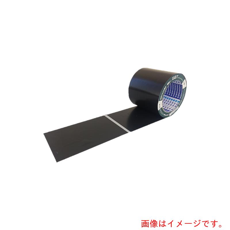 ★萩原製作（HAGIHARA） ターピー グランドバリアテープ（手切れ性） 黒いこと １０ｃｍ×２０ｍ巻 【18個】 【品番：GBT-BK1020】