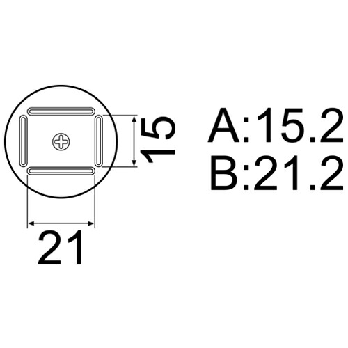 白光 ノズル ＱＦＰ １４粍Ｘ２０粍 【品番：A1128B】