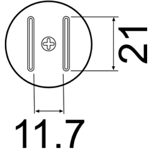 白光 ノズル ＳＯＰ １１粍Ｘ２１粍 【品番：A1257B】
