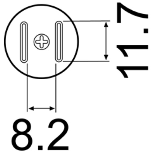 白光　ノズル　ＳＯＰ　７．６ｍｍＸ１２．７ｍｍ　【品番：A1258B】