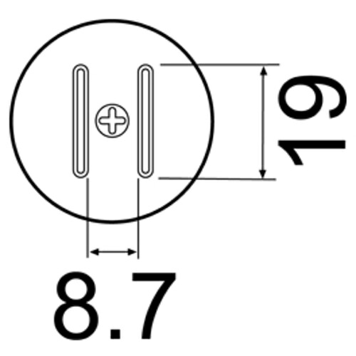 白光 ノズル SOP 8.6mmX18mm 【品番:A1260B】