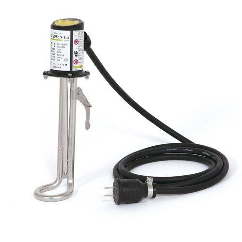 八光電機(HAKKO) 投込みヒーター GIVE SAFEヒーター Lite空焼き防止機能(温度ヒューズ)付き ヒーター1000W 【品番:BCG2110】|住設プロ 店