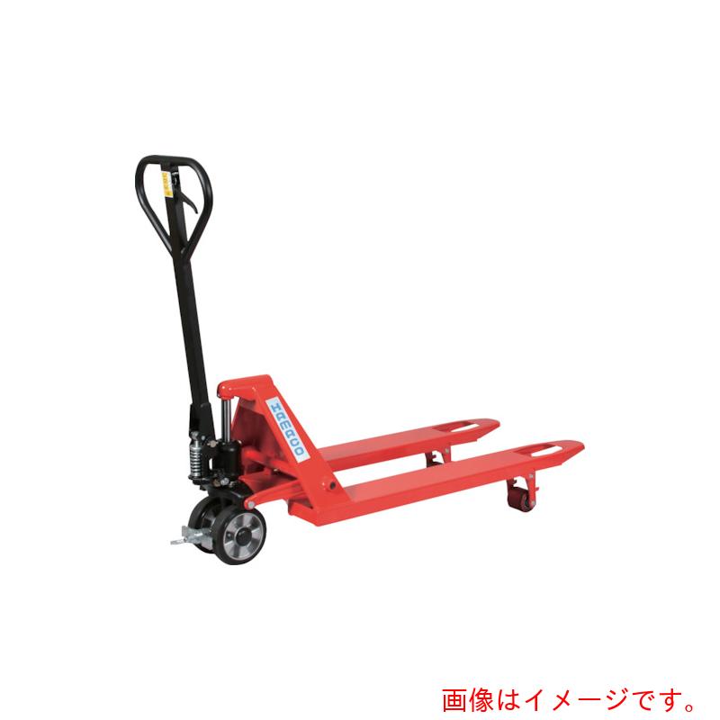 【別途送料あり】ハマコS.S　ハンドパレットトラック１．５ｔ（シングルロードホイール）ＰＫ付　【品番：PTO-15-85-52S-B】
