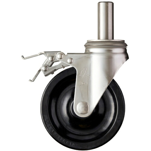 ハンマーキャスター　ＳＫシリーズオールステンレス自在ＳＰ付フェノール車１５０ｍｍ　【品番：315SK-PH150】
