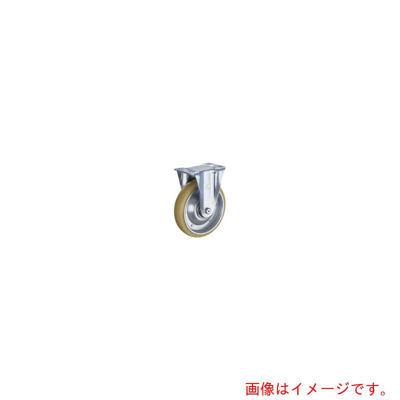 金鎚キャスター 固着させる式ウレタン拷問台（ラジアルボールベアリング）２００粍 【品番：400SR-UBB200】