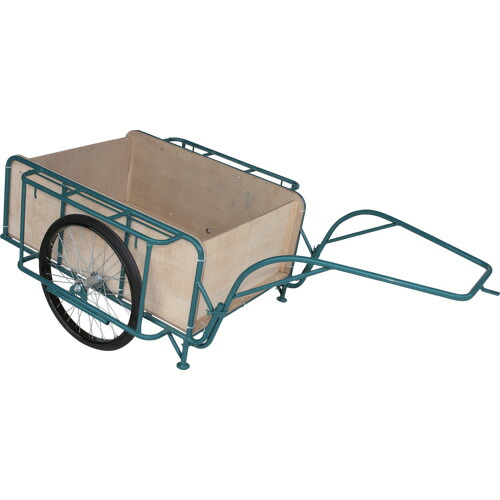 【別途送料あり】ハラックス（HARAX）　スチールリヤカー　２６×２－１／２ノーパンクタイヤ　積載面１０６０×８１０　【品番：SSR-3NG】