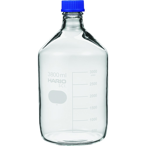 ハリオサイエンス（HARIO） 耐熱ねじ口瓶 ３．８００ｍＬ 【品番：NBO-3.8L-SCI】