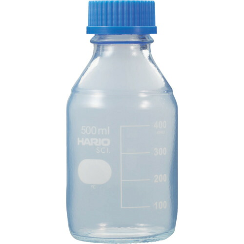 ハリオサイエンス（HARIO） 上塗りねじ口瓶 ５００ｍＬ 【品番：NBOC-500-SCI】