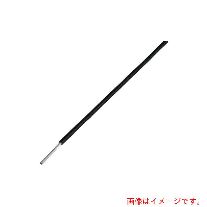 【別途送料あり】協和ハーモネット（KYOWA）　ふっ素樹脂電線　ＦＥＰ　【品番：FEP 0.5SQ BK-100M】