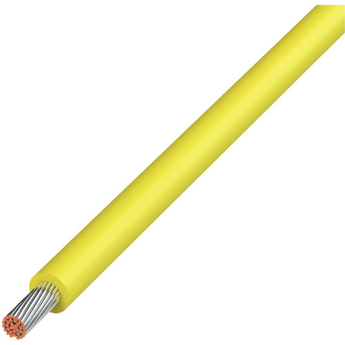 【別途送料あり】協和ハーモネット（KYOWA） ＵＬ耐熱ビニル絶縁電線 【品番：UL1007 AWG18 YL (305M)】