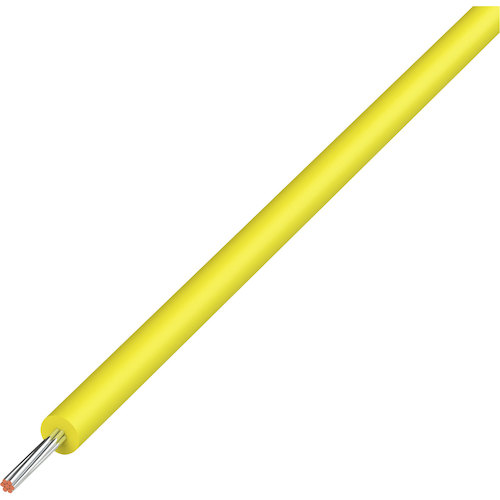 【別途送料あり】協和ハーモネット（KYOWA）　ＵＬ耐熱ビニル絶縁電線　【品番：UL1007 AWG26 YL (610M)】