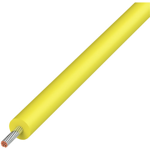 【別途送料あり】協和ハーモネット（KYOWA） ＵＬ耐熱ビニル絶縁電線 【品番：UL1015 AWG22 YL (305M)】